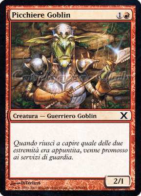 209 / 383 Picchiere Goblin comune (IT) -NEAR MINT-