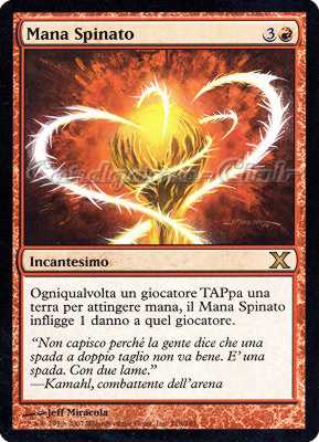 218 / 383 Mana Spinato rara (IT) -NEAR MINT-