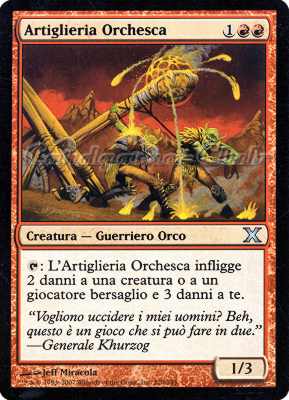 220 / 383 Artiglieria Orchesca non comune (IT) -NEAR MINT-