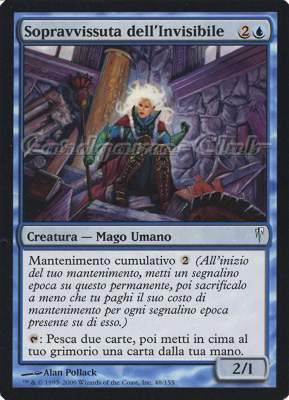 048 / 155 Sopravvissuta dell'Invisibile comune (IT) -NEAR MINT-