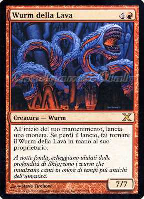 227 / 383 Wurm della Lava rara (IT) -NEAR MINT-