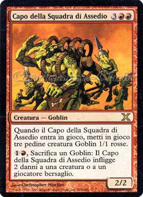 234 / 383 Capo della Squadra di Assedio rara (IT) -NEAR MINT-