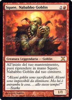 239 / 383 Squee, Nababbo Goblin rara (IT) -NEAR MINT-