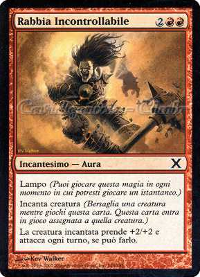 244 / 383 Rabbia Incontrollabile comune (IT) -NEAR MINT-