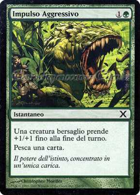 250 / 383 Impulso Aggressivo comune (IT) -NEAR MINT-
