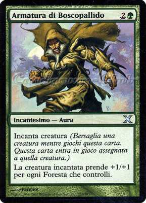 253 / 383 Armatura di Boscopallido non comune (IT) -NEAR MINT-