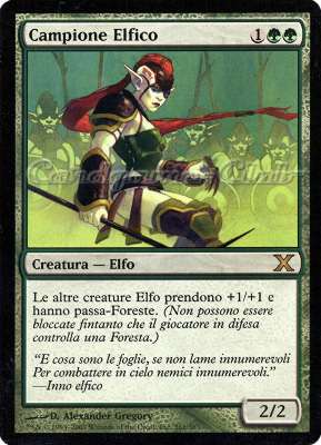 261 / 383 Campione Elfico rara (IT) -NEAR MINT-