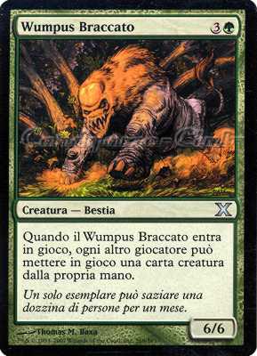269 / 383 Wumpus Braccato non comune (IT) -NEAR MINT-