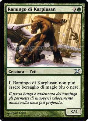 272 / 383 Ramingo di Karplusan non comune (IT) -NEAR MINT-