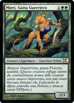 279 / 383 Mirri, Gatta Guerriera rara (IT) -NEAR MINT-