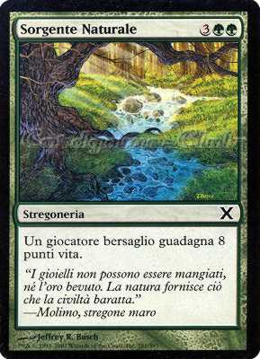 281 / 383 Sorgente Naturale comune (IT) -NEAR MINT-