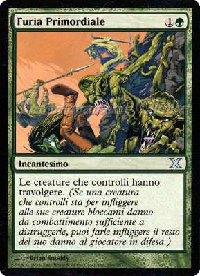 286 / 383 Furia Primordiale non comune (IT) -NEAR MINT-