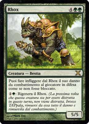 291 / 383 Rhox rara (IT) -NEAR MINT-