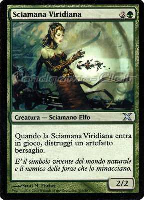 308 / 383 Sciamana Viridiana non comune (IT) -NEAR MINT-