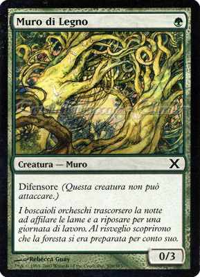 309 / 383 Muro di Legno comune (IT) -NEAR MINT-