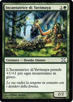 310 / 383 Incantatrice di Yavimaya non comune (IT) -NEAR MINT-