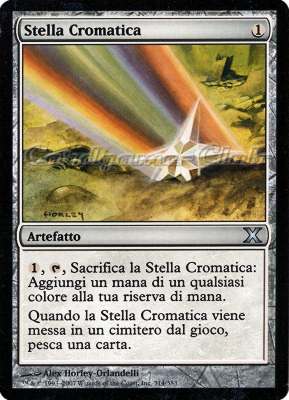 314 / 383 Stella Cromatica non comune (IT) -NEAR MINT-