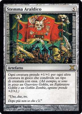 316 / 383 Stemma Araldico rara (IT) -NEAR MINT-