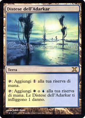 347 / 383 Distese dell'Adarkar rara (IT) -NEAR MINT-