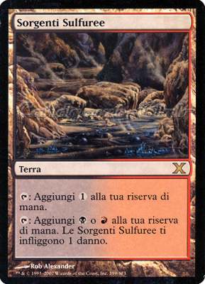 359 / 383 Sorgenti Sulfuree rara (IT) -NEAR MINT-