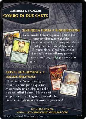 02 / 12 Combo di Due Carte comune -NEAR MINT-