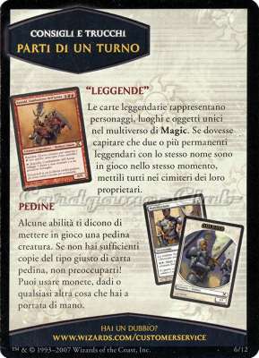 06 / 12 Parti di Un Turno comune -NEAR MINT-