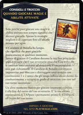 10 / 12 Quando Giocare Magie e Abilita' Attivate comune -NEAR MINT-
