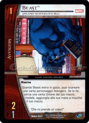 MAV-001 Beast comune -NEAR MINT-