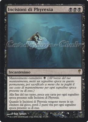 067 / 155 Incisioni di Phyrexia rara (IT) -NEAR MINT-