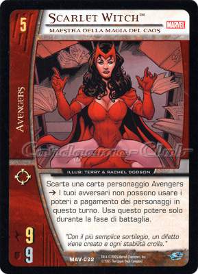 MAV-022 Scarlet Witch comune -NEAR MINT-