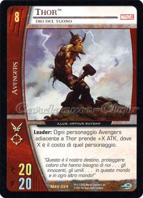 MAV-024 Thor rara -NEAR MINT-