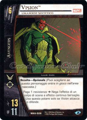 MAV-026 Vision comune -NEAR MINT-