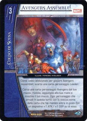MAV-029 Avengers Assemble! rara -NEAR MINT-
