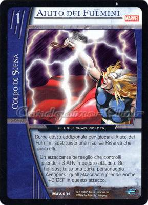 MAV-031 Aiuto dei Fulmini comune -NEAR MINT-