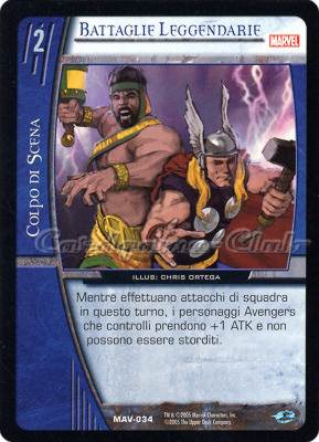 MAV-034 Battaglie Leggendarie comune -NEAR MINT-