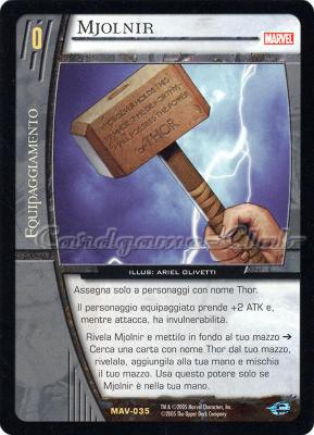 MAV-035 Mjolnir rara -NEAR MINT-