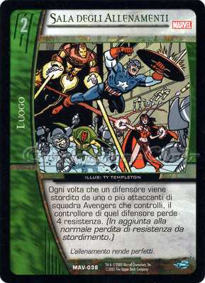 MAV-036 Sala degli Allenamenti comune -NEAR MINT-