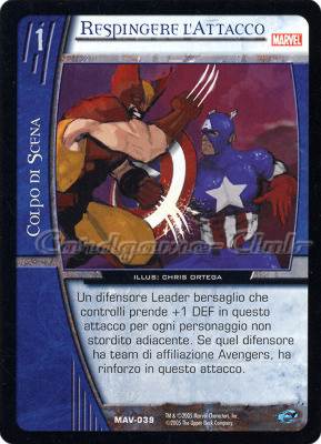 MAV-039 Respingere l'Attacco comune -NEAR MINT-