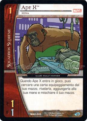 MAV-045 Ape X comune -NEAR MINT-