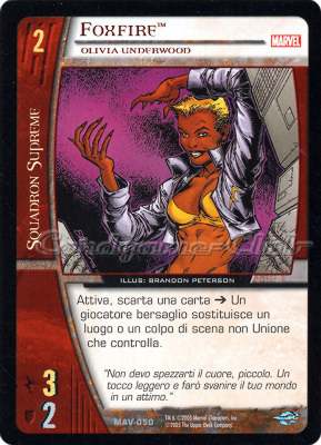 MAV-050 Foxfire non comune -NEAR MINT-