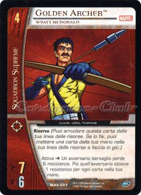 MAV-051 Golden Archer comune -NEAR MINT-