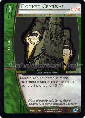 MAV-079 Rocket Central rara -NEAR MINT-
