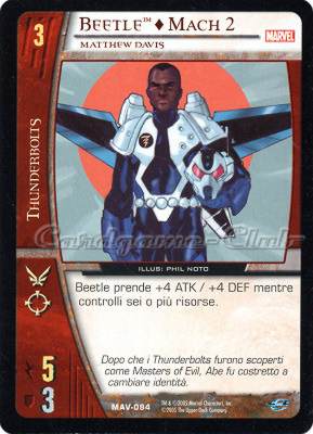 MAV-084 Beetle + Mach 2 comune -NEAR MINT-
