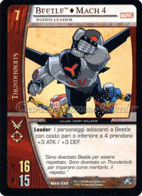 MAV-086 Beetle + Mach 4 comune -NEAR MINT-