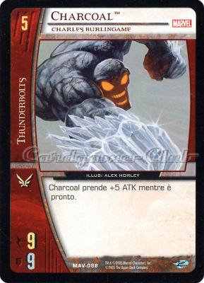 MAV-088 Charcoal comune -NEAR MINT-