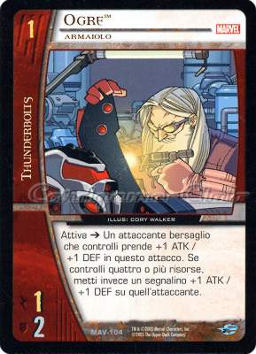 MAV-104 Ogre non comune -NEAR MINT-