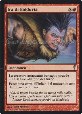 076 / 155 Ira di Balduvia non comune (IT) -NEAR MINT-