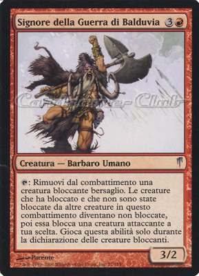 077 / 155 Signore della Guerra di Balduvia non comune (IT) -NEAR MINT-