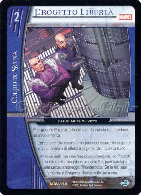 MAV-118 Progetto Liberta' rara -NEAR MINT-