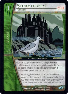 MAV-119 Stormfront-1 comune -NEAR MINT-